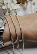 1 CTW Lab Grown Diamond Tennis Bracelet- 14k Gold